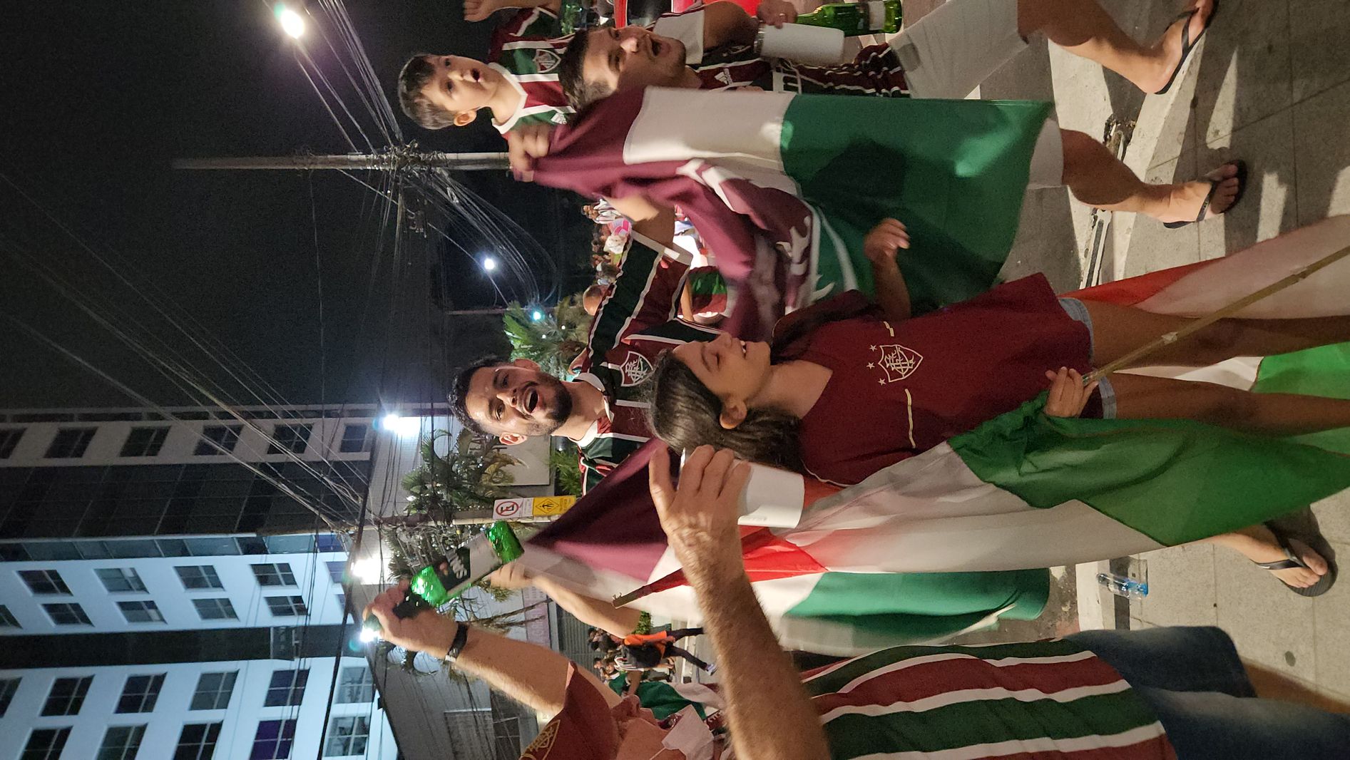 Festa da torcida do Fluminense na Rua da Lama, em Vitória por Breno Coelho