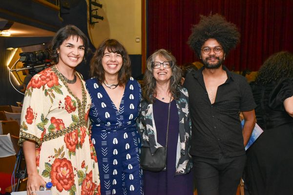 Carol Ruas,  Verônica Stigger,  Teca Magalhães e Nicolas Soares