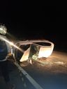 Acidente deixa três pessoas feridas em Anchieta(Leitor| A Gazeta )