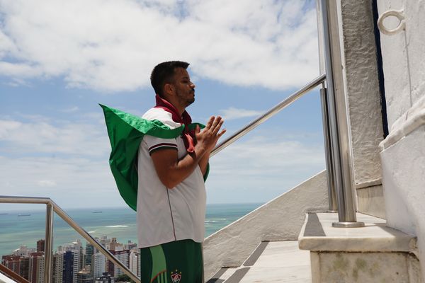 Caio Cesar, 31, torcedor do Fluminense por Fernando Madeira