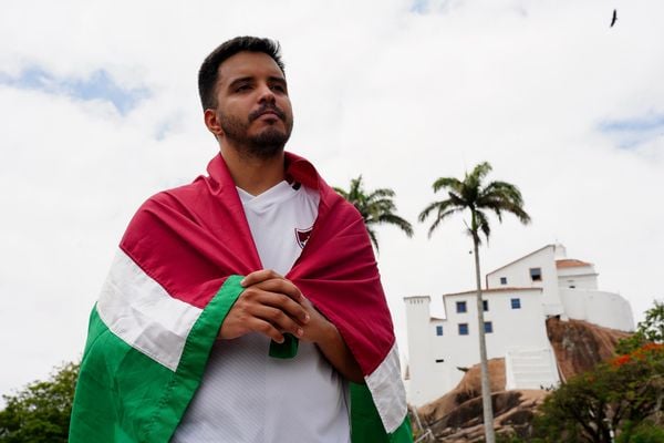 Caio Cesar, 31, torcedor do Fluminense por Fernando Madeira