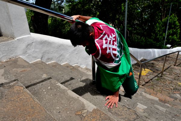 Caio Cesar, 31, torcedor do Fluminense por Fernando Madeira