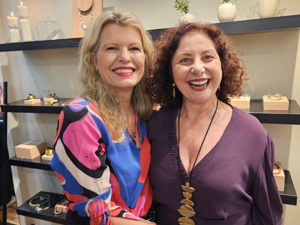 Rosangela Abikair e Angeinha Buaiz