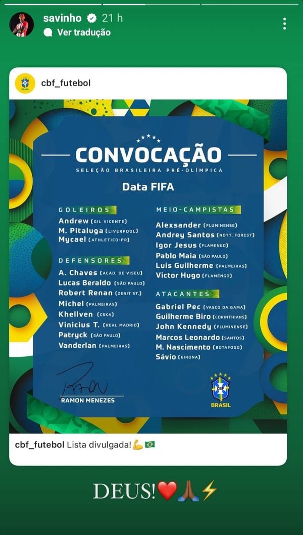 Pré-olímpico: datas, onde assistir e convocação da seleção