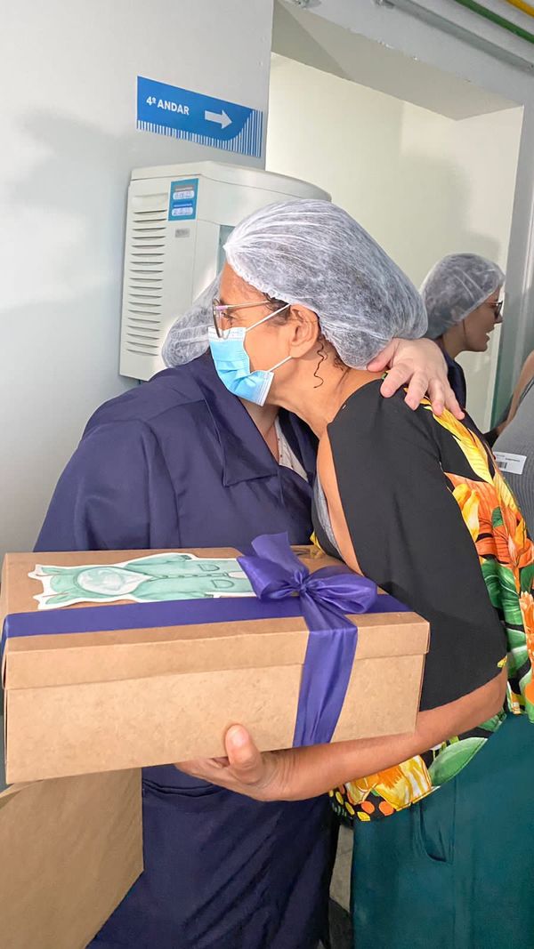 Rhuan recebeu alta médica no Hospital Infantil de Cachoeiro de Itapemirim por Divulgação/ Hifa 