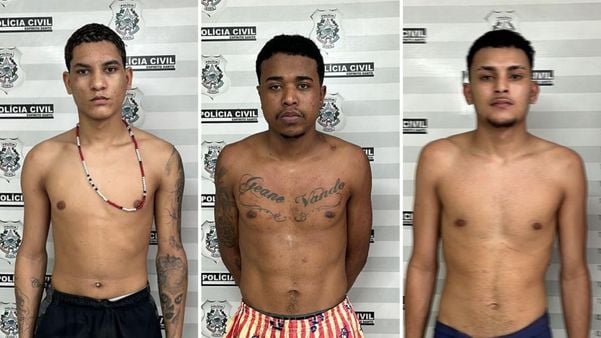 Trio especializado em roubos na Serra é preso