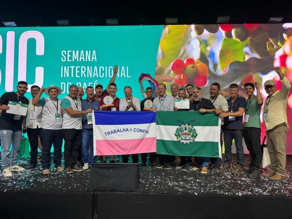 Produtores do Espírito Santo venceram duas categorias na Semana Internacional do Café, que aconteceu em Belo Horizonte (MG)