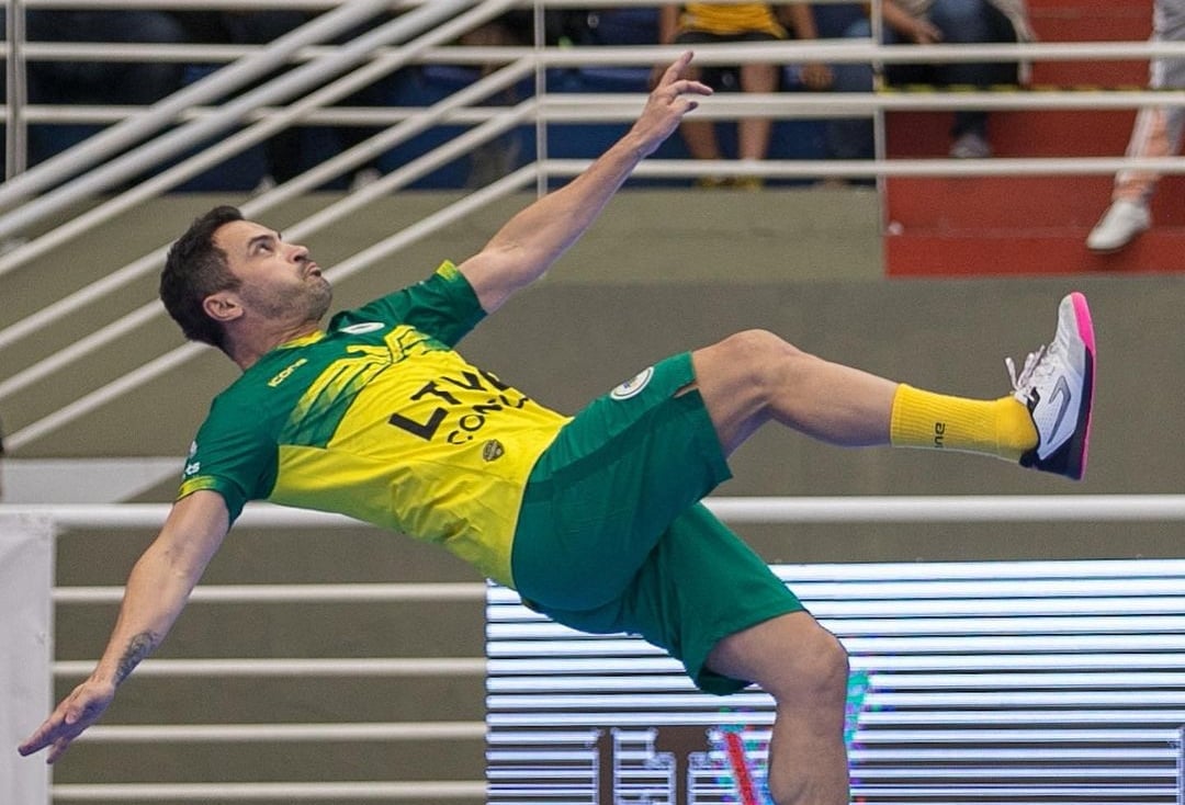 Falcão é eleito melhor jogador de futsal do mundo pela 5ª vez