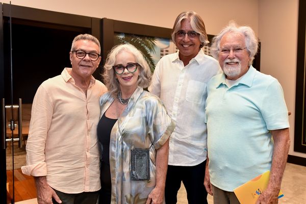Waldir Amâncio,  Patricia Asseff, Janio Mota e Eloy Carelli