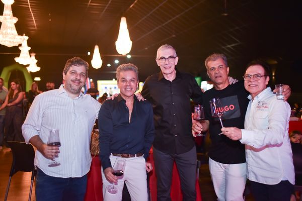 Thiago Boiteux, Ivan Aguilar, Décio Chieppe, João Bosco e Gregório Repsold