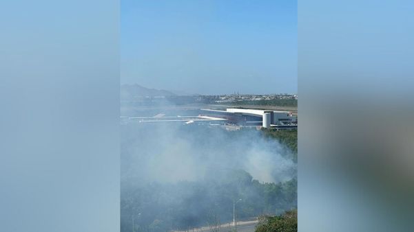 Incêndio no Aeroporto de Vitória por Lucas Fasolo