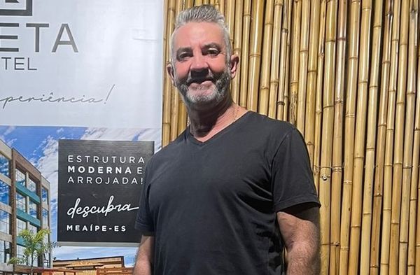 Adilson Garbo, proprietário de hotel em Meaípe espera grande movimentação de hóspedes no verão.