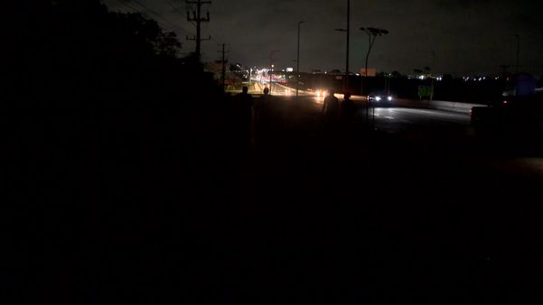 Rodovia das Paneleiras sem iluminação  por Pablo Campos