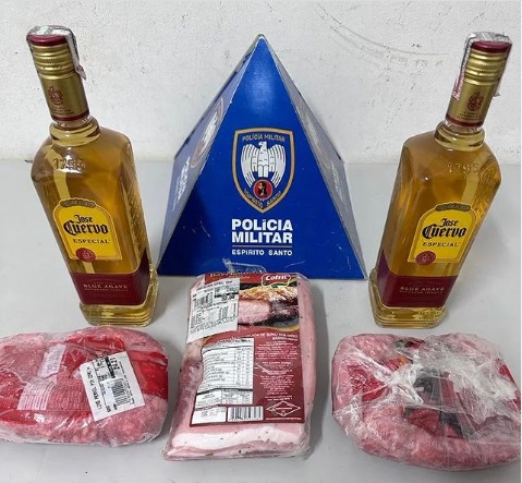 Homem  preso por furtar  carnes e bebidas  em Colatina 