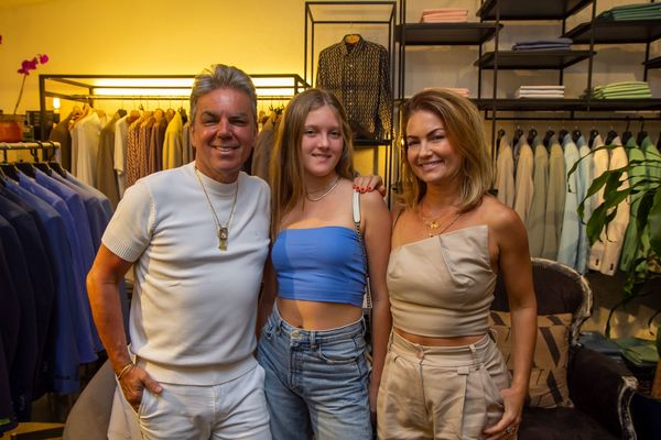 Ivan Aguilar, Antonela e Kamilla Zamprogno