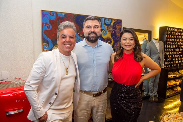 Ivan Aguilar, Luiz Felipe Giacomeli e Ludmila Giacomeli