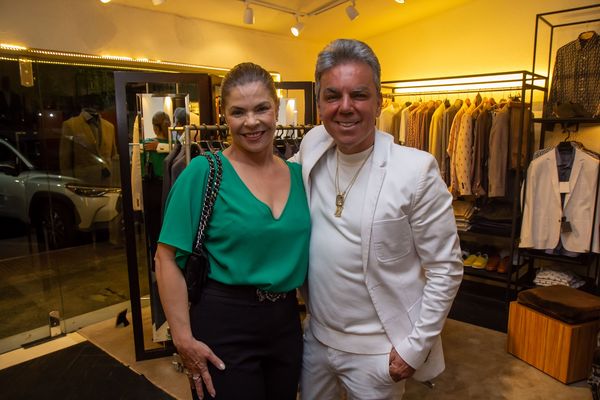 Janine Manhães e Ivan Aguilar