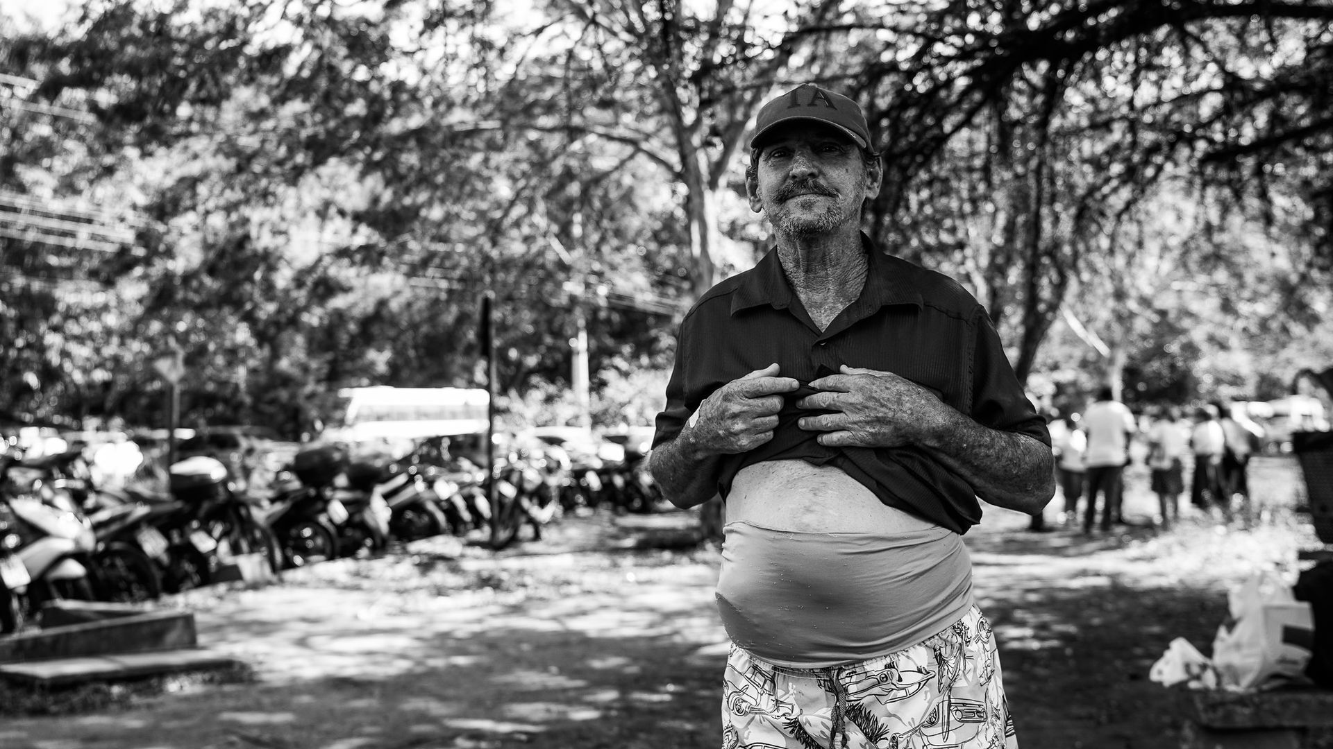Alcir Manzoli, 63 anos, morador de Rio Bananal, faz tratamento de câncer em Vitória