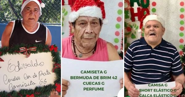 Projeto social promove campanha de Natal divulgando os pedidos e recolhendo os presentes para entregar aos que vivem em lares de longa permanência  para idosos
