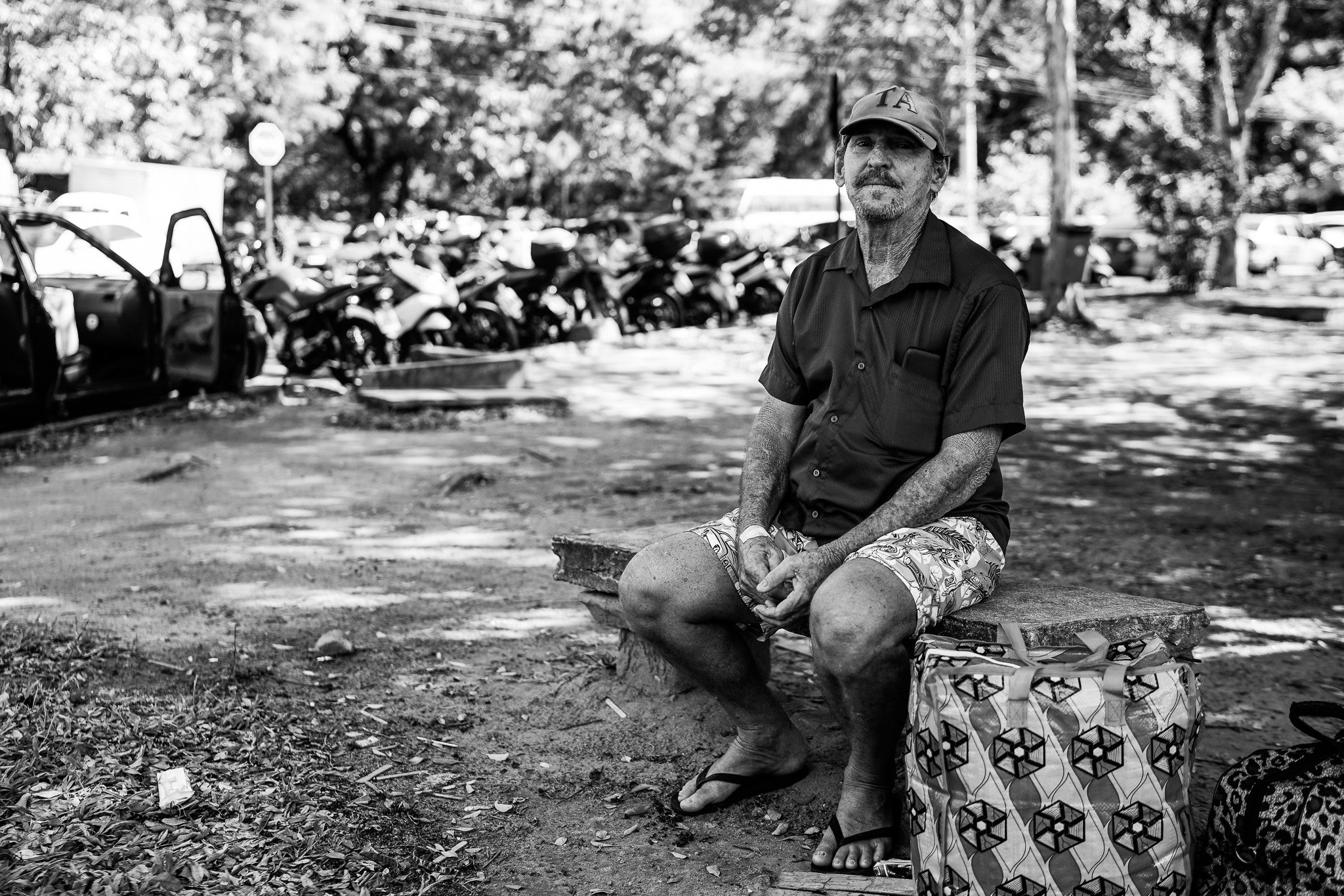 Alcir Manzoli, 63 anos, morador de Rio Bananal, faz tratamento de câncer em Vitória
