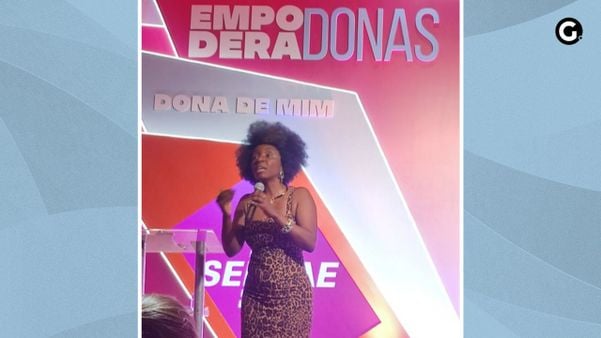 Nina Silva, CEO do Movimento Black Money, foi uma das palestrantes do EmpoderaDonas