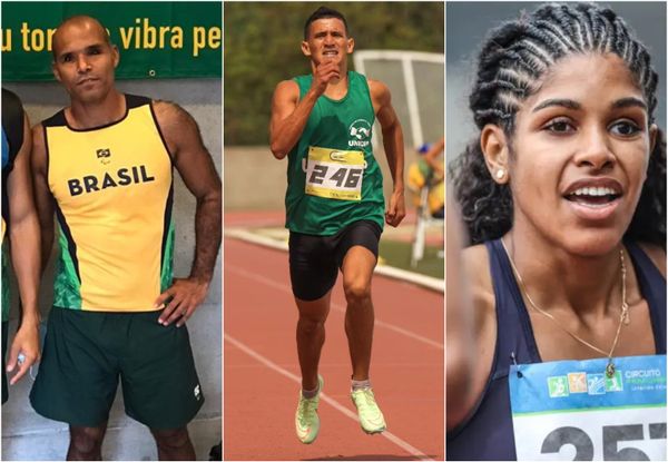 Daniel Mendes, Marcos Oliveira e Lorraine Aguiar representam o Brasil no atletismo