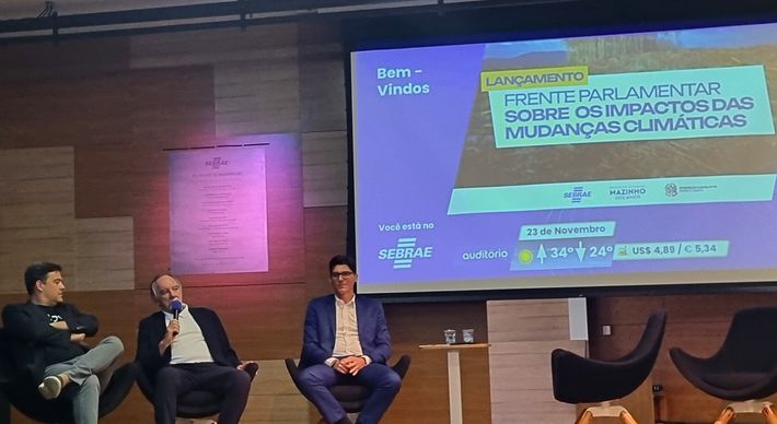 Evento de lançamento da Frente Parlamentar sobre mudanças climáticas debateu as consequências da alta emissão de carbono