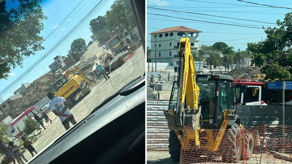 Trabalhador morreu em obra na Avenida Augusto Calmon, em Linhares