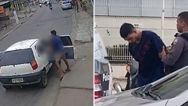 Lucas Ribeiro Souza, de 23 anos, foi preso suspeito do sequestro em Cariacica