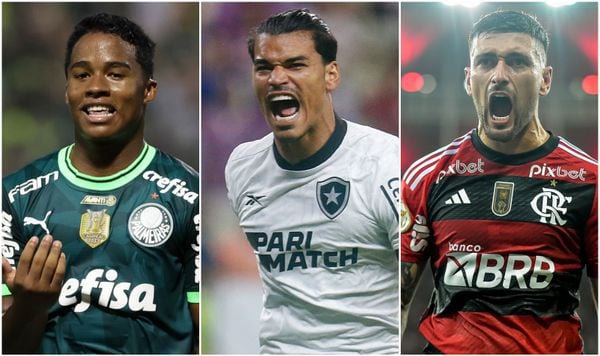 Palmeiras, Botafogo e Palmeiras embolados na briga pelo título do Brasileirão