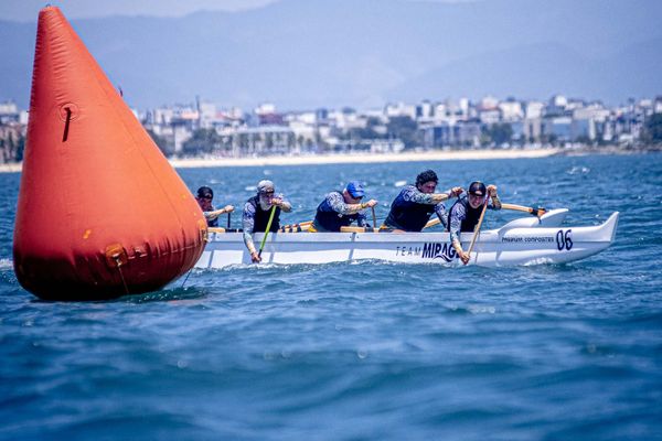 Confira imagens do Pan-Americano de Canoa Havaiana por Bruno Lopes