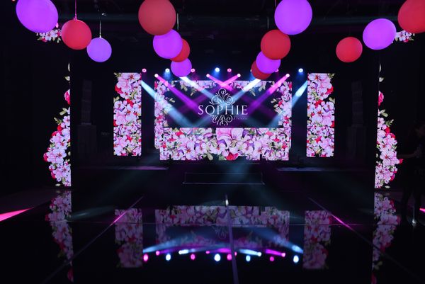 Decoração do aniversário de Sophie Corteletti