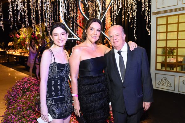 Rafaela, Lilian e Ricardo Rabinovitch