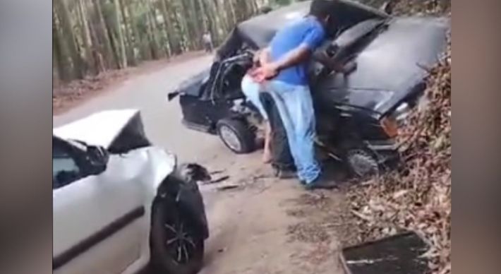 Vítima dirigia um Chevrolet Monza e perdeu controle da direção do veículo, batendo contra um Volkswagen Gol na localidade de Taquarussu, na tarde de segunda-feira (27)