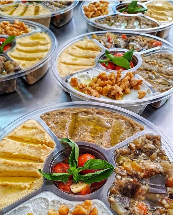 Comida árabe para a ceia de Natal sob encomenda na Yalla Cozinha Árabe, em Vila Velha