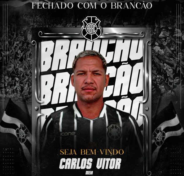 Carlos Vitor é mais um reforço confirmado no Rio Branco