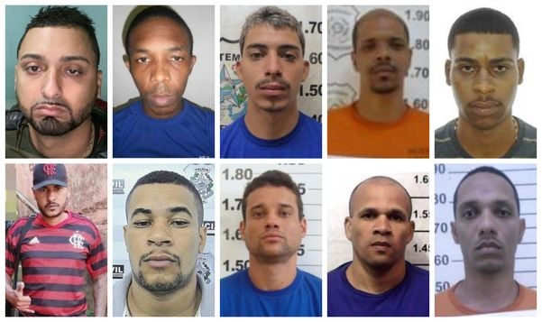 Polícia divulga os 10 criminosos mais procurados do Espírito Santo