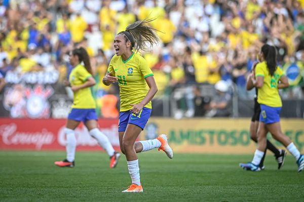 Priscila marcou o gol da vitória em sua estreia pela Seleção Brasileira