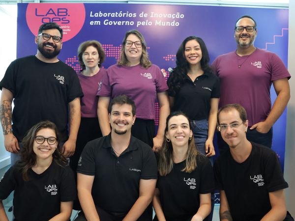 Equipe do Laboratório de Inovação da Secretaria de Gestão e Recursos Humanos (LAB.ges/Seger)