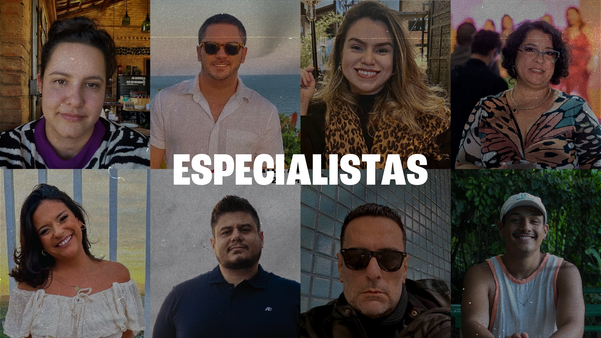 Especialistas que compõem o quadro de creators do Estúdio Gazeta