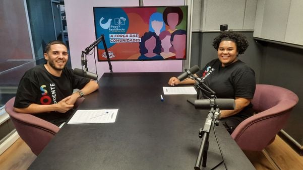 Vitor Gregório e Jessica Coutinha apresentam o primeiro episódio desta temporada do Papo Residência