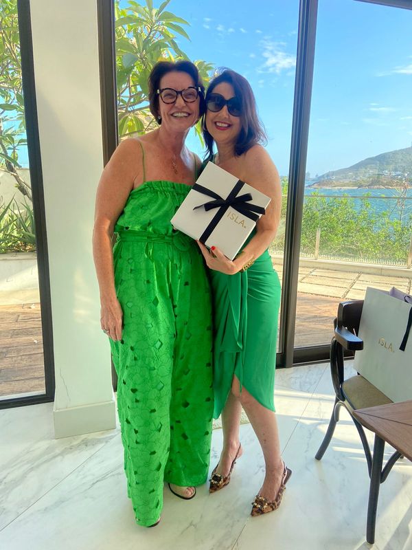 Eulália Chieppe e Renata Rasseli