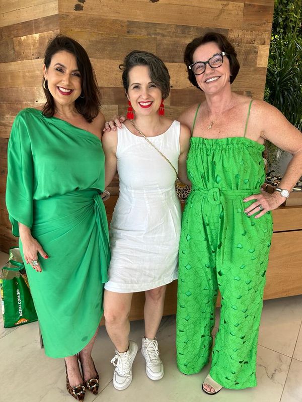 Renata Rasseli, Marina Monteiro e Eulália Chieppe