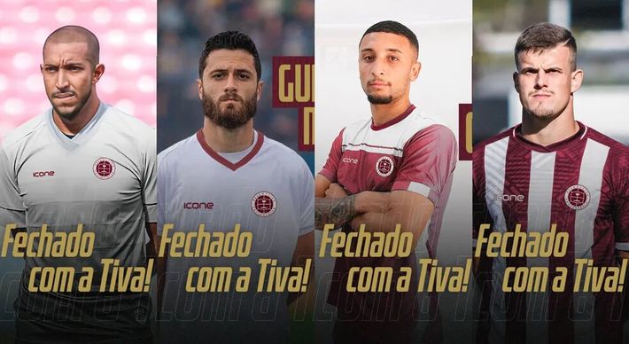 O clube anunciou as chegadas do goleiro Lucas Peixe, dos laterais Guilherme Morassi e Jean Carlo e, também, do zagueiro Thiago Gabriel