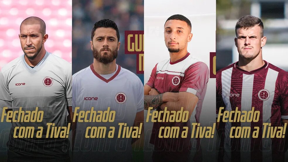 O clube anunciou as chegadas do goleiro Lucas Peixe, dos laterais Guilherme Morassi e Jean Carlo e, também, do zagueiro Thiago Gabriel
