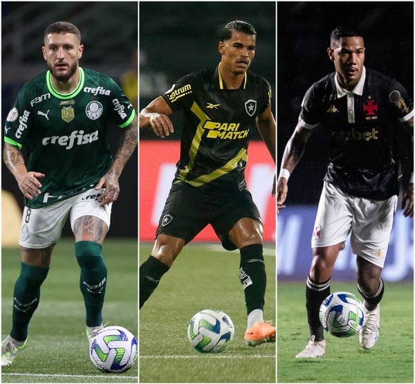 Palmeiras, Botafogo e Vasco estão em disputas importantes na última rodada do Brasileirão