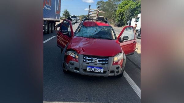 Pedestre morre atropelado na BR 101 em Viana