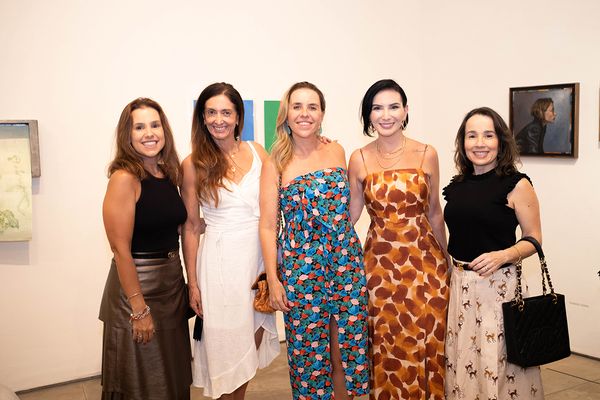 LAna Paula Gimenez, Karla Abad, Bartira Almeida, Ana Paula França e Flávia Gimenez