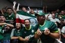 Confira imagens da festa da torcida palmeirense em vitória após o título do Campeonato Brasileiro 2023(Vitor Jubini)