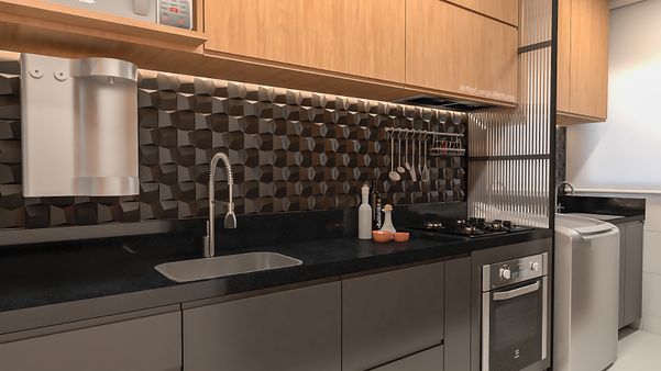 Dicas para separa a cozinha e área de serviço